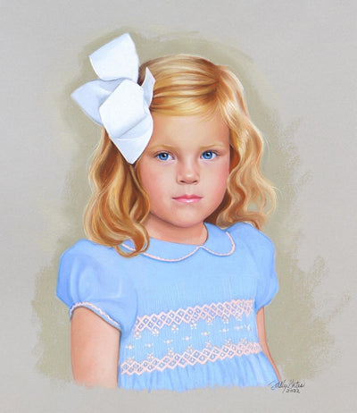 SALLY GATES PASTEL PORTRAITS DRESS GUIDE