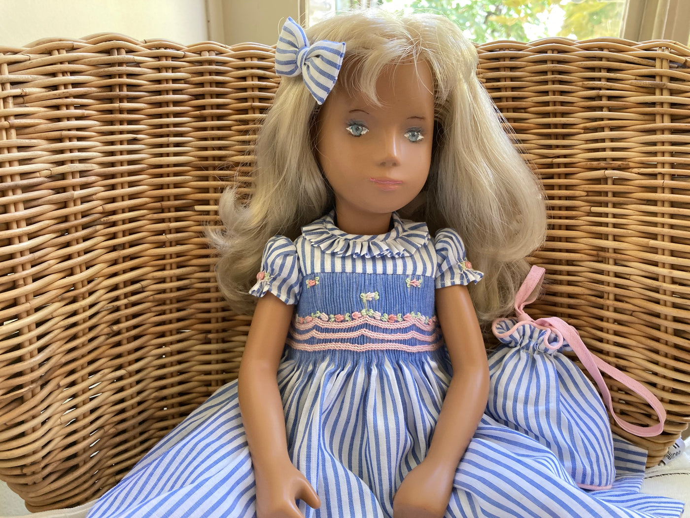 Sasha doll clothing handmade classic chic miniature smocked dresses 
